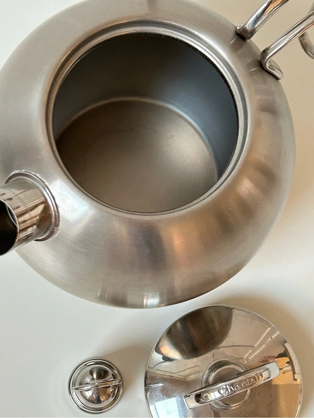 Chantal Stainless Tea Ball Whistling Kettle